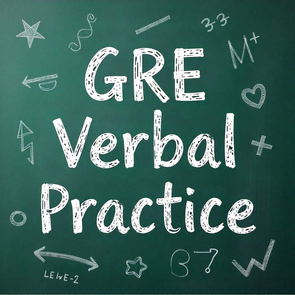 GRE verbal ability (reasoning) practice set (27 questions)